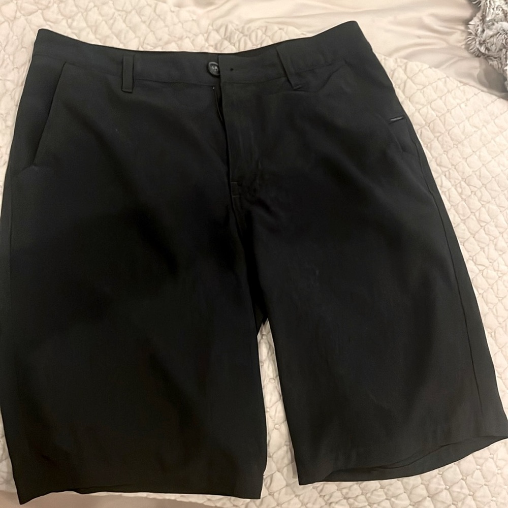 Board shorts boys size 18 Nitrous Black